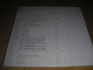 RARE OZZY/RHOADS METALSHOP 2 LP TRIBUTE TO RANDY RHOADS W/ CUE SHEET