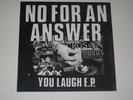 NO FOR AN ANSWER EP Alex's Closet pressing RARE SXE Revelation Youth of Today