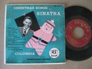 Frank Sinatra 45 X 2 EP + Picture Cover Christmas Songs By Sinatra
