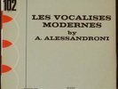 ALESSANDRO ALESSANDRONI VOCALISES MODERNES LP LIBRARY French SCAT VOCAL NMINT 