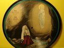 Old Vintage Phonograph PICTURE RECORD ALBUM AVE MARIA LOURDES BIEM FRENCH FRANCE