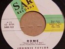 NORTHERN SOUL, POPCORN, JOHNNIE TAYLOR, ROME, ON SAR-131