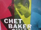 CHET BAKER SINGS PACIFIC JAZZ PJ-1222 1956 OG Deep Groove Vinyl Record LP