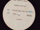 FREDA PAYNE--HDH Invictus ACETATE demo soul 45.You Brought the Joy. Motown 70s.
