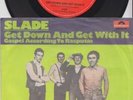 SLADE *'Get down'* 1971 German 45 * SKINHEADS PS * GLAM Rock