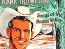 Hank Thompson LP Songs Of The Brazos Valley MINT 1955 Capitol Turquoise Label