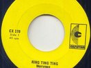 THE MERRYMEN - RING TING TING - 45 RPM - CARAVAN RECORDS  CANADA  VG+++