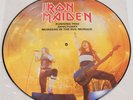 Iron Maiden Promo Picture Disc Running Free Sanctuary Murders Rue Morgue LP