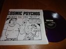 COSMIC PSYCHOS Blokes You Can Trust LP SIGNED w/ Cloth Cover Purple Vinyl