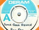 BILL FAY*SOME GOOD ADVICE*DEMO*PSYCH*HEAR BOTH SIDES