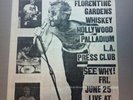 WASTED YOUTH FLYER LARGE 9'' X 14'' rare FEAR CHINA WHITE BLACK FLAG PUNK KBD