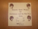 THE BEATLES 1963 CHRISTMAS FAN CLUB FLEXI SINGLE