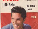Elvis Presley SINGLE;LITTLE SISTER-GERMAN-S 1961 JAHRESZAHLCOVER