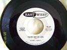 HAMP JONES ON EAST / WEST RECORDS # 104 YOU'RE NOT MY GIRL / PACK YOUR CLOTHES