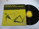 Jazz Original LP THE MILES DAVIS QUINTET Relazin' With on Prestige