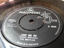 BEATLES R4949 2nd Press Love Me Do '62 UK 45 Black Silver ParloPhone Ringo Drums