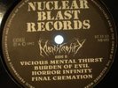MONSTROSITY-IMPERIAL DOOM-LP-RARE FIRST PRESS-EX+ VINYL-INNER