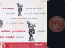 HASKIL & GRUMIAUX MINIGROOVE LABEL MOZART LP