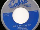 Rare Original 58 Blues Rocker Harold Burrage- She Knocks Me Out/ A Heart  VG++