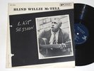 BLIND WILLIE McTELL: LAST SESSION bluesville LP RVG NM