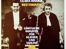 GRUMIAUX / HASKIL 4LP BOX SET BEETHOVEN VIOLIN PIANO SONATAS PHILIPS STEREO MINT