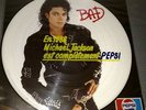 Michael Jackson LP album vinyl bad official PICTURE DISC PROMO PEPSI FRANCE
