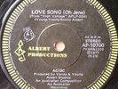 AC/DC Love Song (Oh Jene)/Baby Please Don't Go