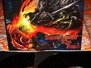 HOODED MENACE NEVER CROSS THE DEAD 2LP 400 BLACK OOP