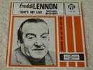 FREDDIE LENNON That's My Life SUNG IN DUTCH Holland PS 1966 Unfindable BEATLES