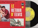 ELVIS PRESLEY - LE RETOUR D'ELVIS N°2 - RARE 1960 FR EP