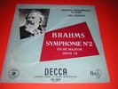 RARE  SCHURICHT  §  SYMP.  N°2  BRAHMS     1° FRENCH  PRESS