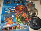 ICED EARTH Alive In Athens 5LP & POSTER MINT IRON MAIDEN METALLICA MEGADETH