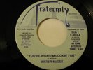 RARE Modern Soul MISTER MCGEE You're What I'm Lookin For  / Sue  FRATERNITY Hear