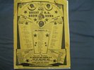 RARE JAMAICA QUEENS OLD SCHOOL HIP HOP FLYER - GREAT M.C.SHOW DOWN - MR.SWEETY G