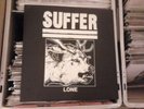 SUFFER - LONE LP  FLUO // EXTORTION INFEST SPAZZ PHC  MAN IS THE BASTARD