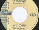 BETTY O'BRIEN: She'll Be Gone (rare soul vinyl 45)