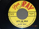 RARE 45 rpm ALVIE SELF--