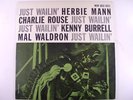 herbie mann/charlie rouse/kenny burrell lp just wailin mono purple label