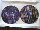 Tim Burton's Nightmare Before Christmas Picture Discs.