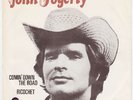 JOHN FOGERTY Comin Down The Road RARE Sweden 45 HEAR unique sleeve b/w RICOCHET