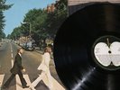 THE BEATLES Abbey Road UK Rare First Pressing Black Inner Sleeve