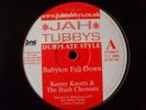 JAH TUBBYS - JTS  10Inch Kenny Knots & The Bush Chemists – Babylon Fall Down