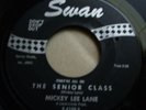 Mickey Lee Lane, Senior Class, Swan # 4199, vg+++