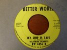 Southern Trumpets My ship is safe/Good news Better World 4356 funk soul gospel