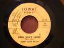 JOHNNY GUITAR WATSON on JOWAT-SUPER RARE SOUL (HEAR)