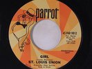 ST. LOUIS UNION: Girl / Respect 45 (dj, few lite sleevemarks on disc, w/ compan