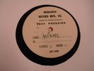 WINGS ( THE BEATLES ) / MONARCH RECORD MFG. CO. TEST PRESSING LP