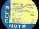 Lou Donaldson Don't Get Around Much Anymore 78 Blue Note 1594 Milt Jackson