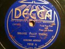 KOKOMO ARNOLD Shake That Thing 78 Chicago Blues Guitar Piano Decca 7212 Rare