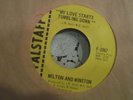 Milton & Winston FALSTAFF 1067 MY LOVE STARTS TUMBLING DOWN/YOU LIED RARE N/SOUL